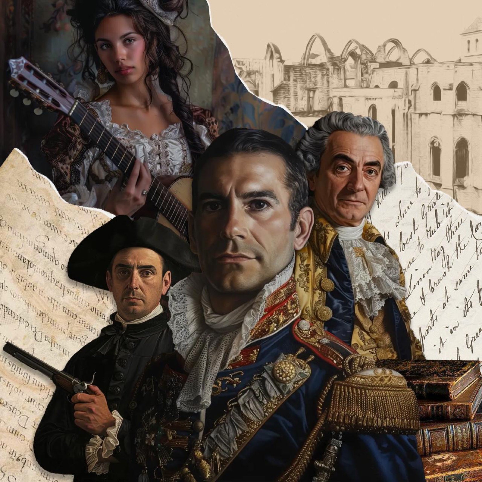 Cartaz do percurso «Help the Marquis of Pombal save the king»