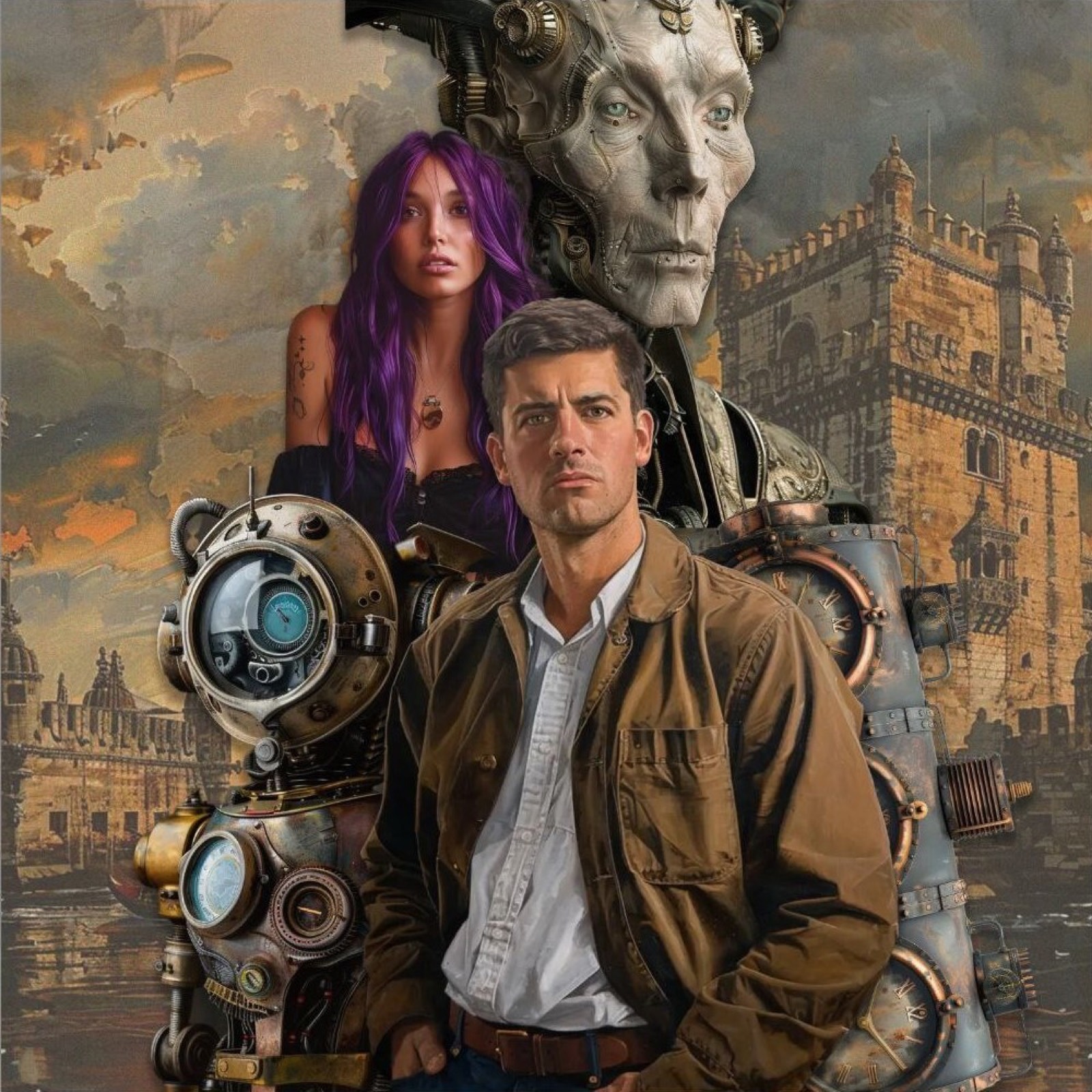 Cartaz do percurso «Time Traveler’s Adventure»